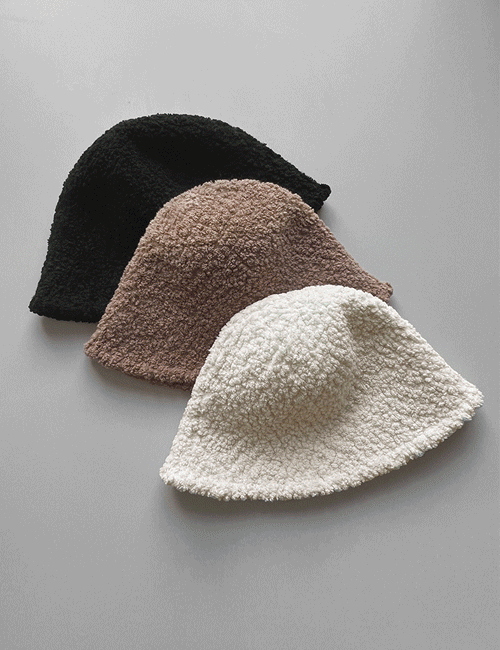 푸딩 뽀글이 벙거지 (HAT) - 4color - 라이크유