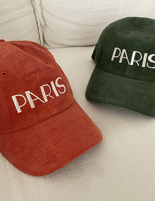 파리 골덴 볼캡 (HAT) - 3color - 라이크유